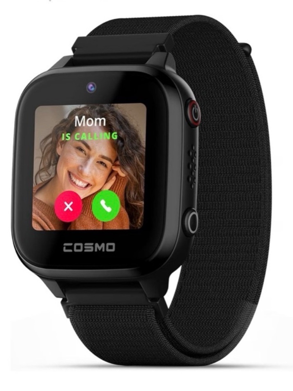 Cosmo Jr Track 3 Kids Smartwatch with Camera - Black
